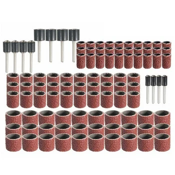 

Rotary Tool Accessories Kit Set Tool Bits Saw Wire Brush Cutter Sanding for Nail Drill Bits