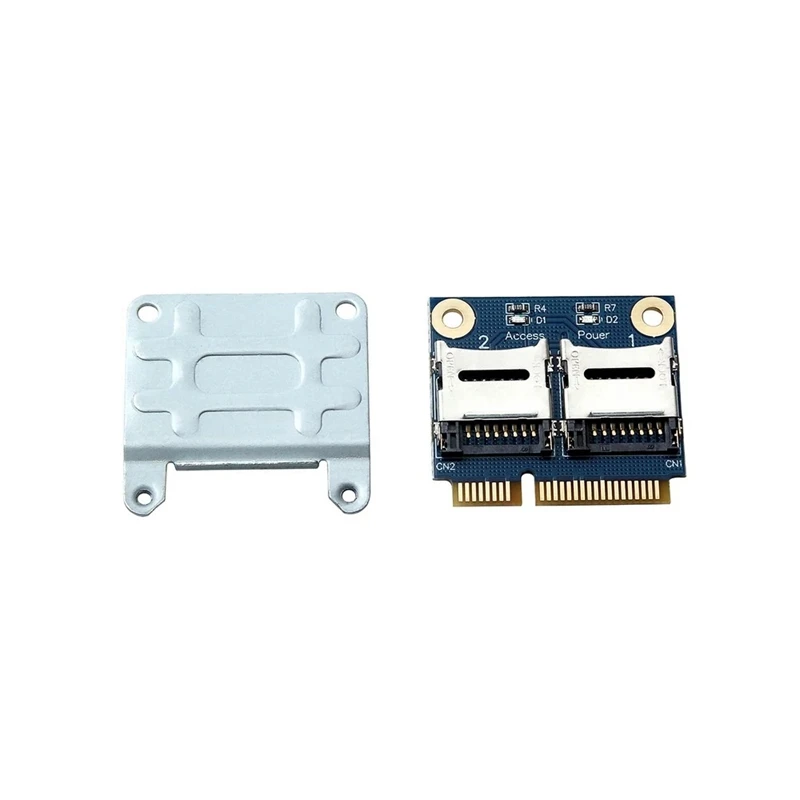 Двойной Micro-Sd Tf к Mini Pci Express карта памяти адаптер конвертер для ноутбука