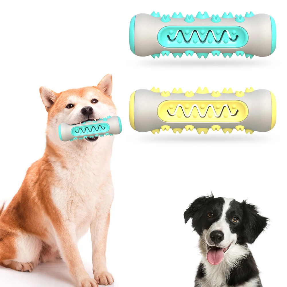 

Dog Molar Toothbrush Toys Chew Cleaning Teeth Safe Elasticity Soft TPR Puppy Dental Care Extra-tough Dogs Cleaning Toy Supplies