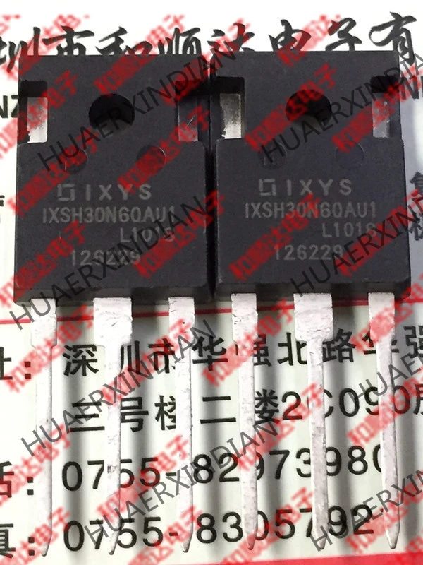 20 шт./лот IXSH30N60AU1-247 600V 30A