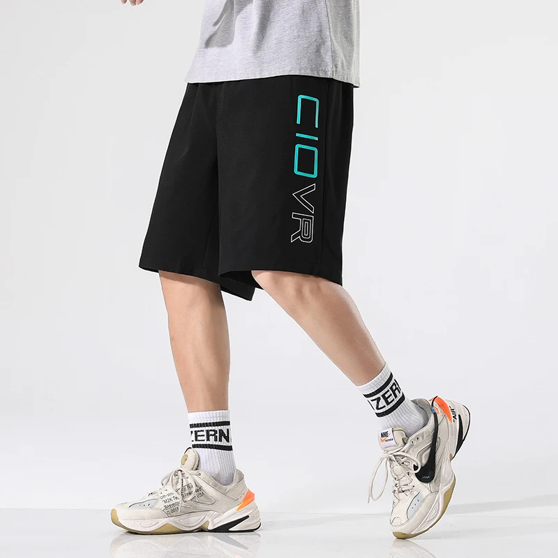 

ANSZKTN Solid Color Men Shorts New Summer Fashion Mens Beach Shorts Casual Male Shorts Sports Pants Plus 8XL