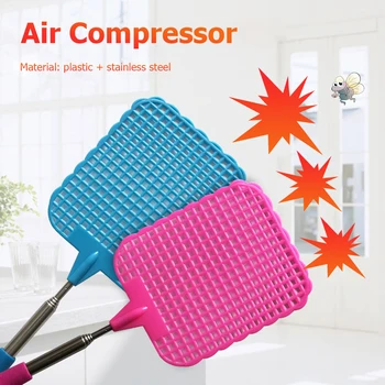 

7Pcs Telescopic Extendable Fly Swatter Prevent Pest Mosquito Tool Flies Trap Retractable Swatter Garden Supplies