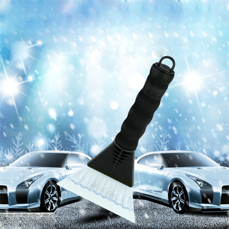 

1 Pc Portable Car Ice Scraper Snow Brush Cleaning Tool Ice Shovel Vehicle Car Windshield Snow Scraper Window Scraper Snow Shovel
