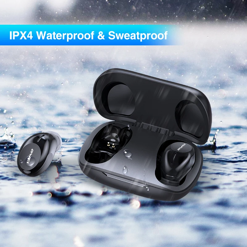 Мини наушники вкладыши AWEI TWS Bluetooth 5 0 с микрофоном|Наушники и гарнитуры| |