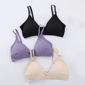 

2020 New Sexy Push Up Bra Lingerie Deep V Cup Bras For Women Seamless Wireless Bralette Backless Intimates Female Underwear