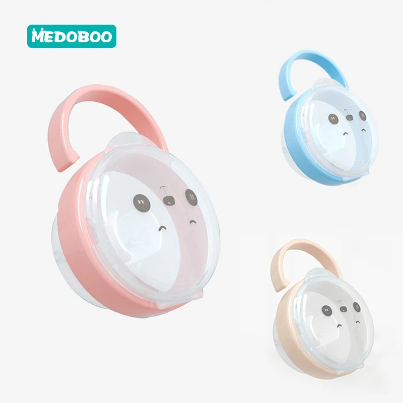 Medoboo портативный детский контейнер для соски безопасности мультфильм соска для младенца Колыбель Чехол держатель Контейнер путешествия соска коробка для хранения