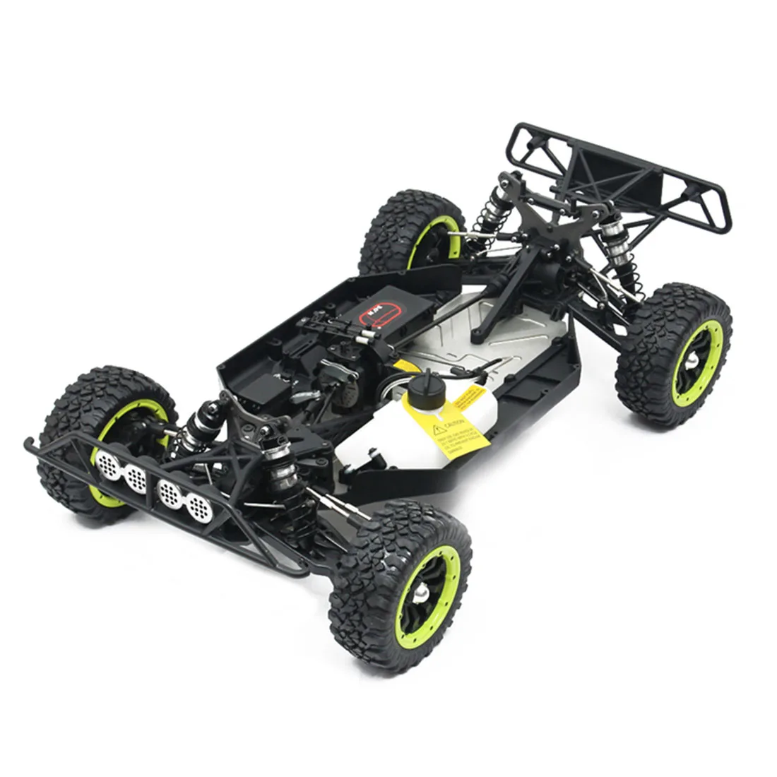 DTT 7 1:5 Масштаб 2,4G 4WD Высокоскоростной RC бензин короткий ход грузовик внедорожник-синий красный черный(без электроники и двигателей