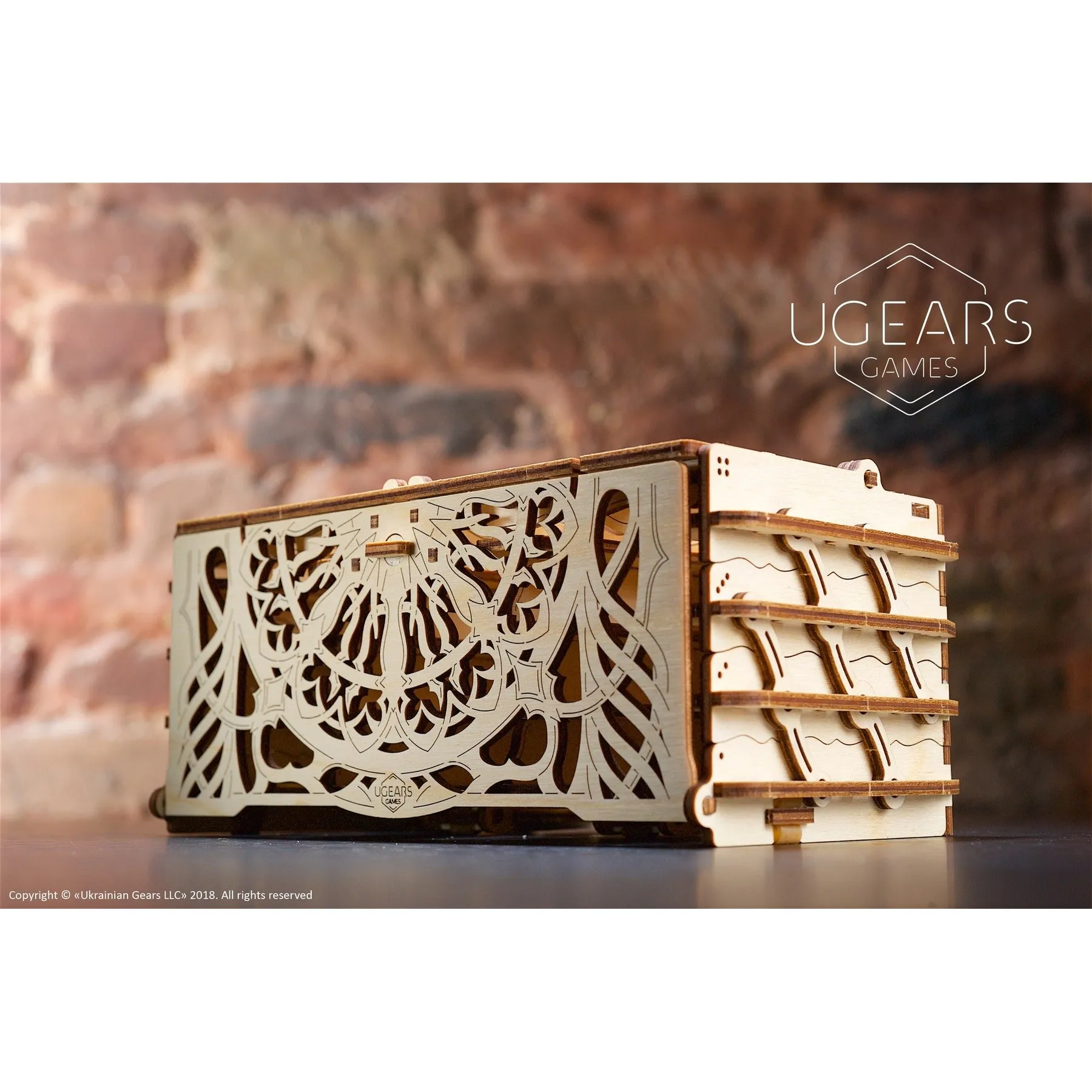 Конструктор 3D-пазл Ugears- Кардхолдер
