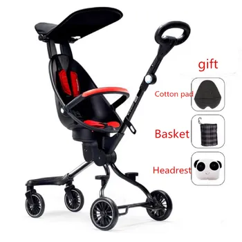 

Children's baby stroller high landscape two-way foldable light and simple walking baby artifact sliding baby car