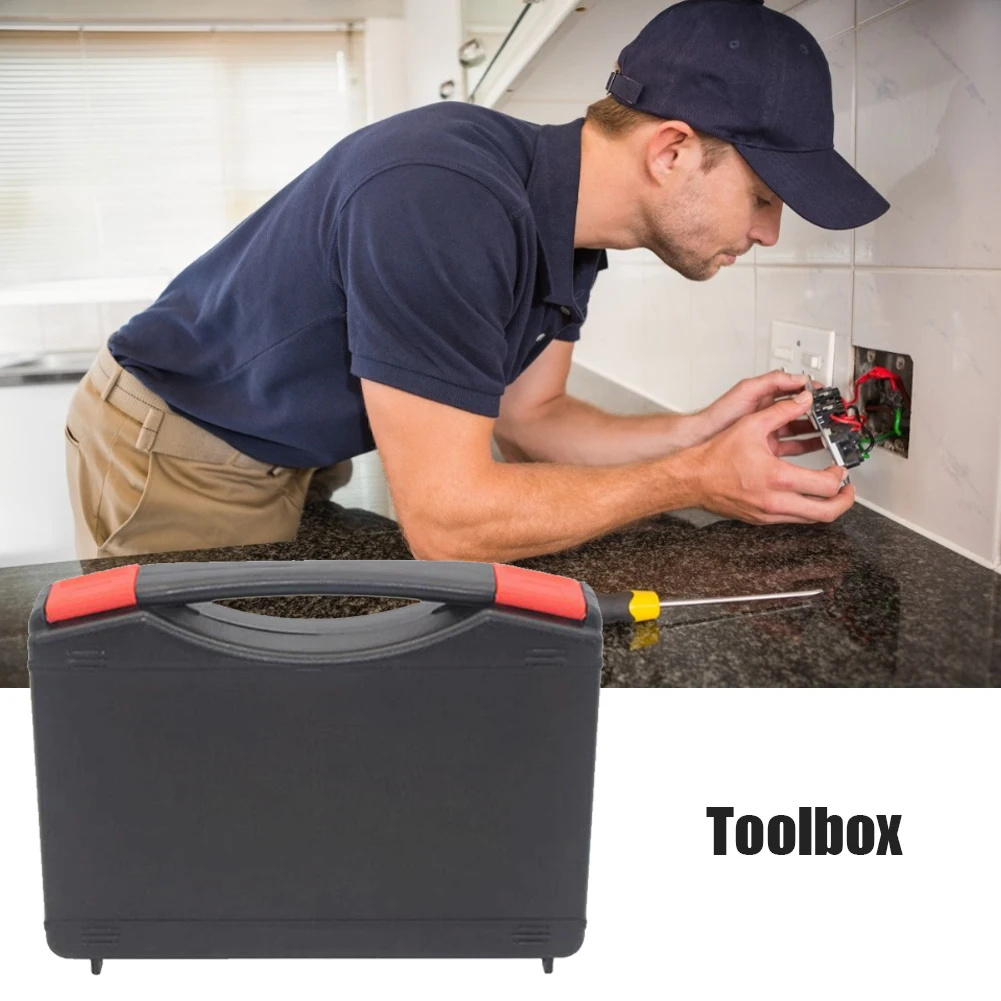 

Multi Hand Tools Box Woodworking Tools Hardware Storage Case For Torque Socket Wrench Screws Nuts Bolts Portable Organizer