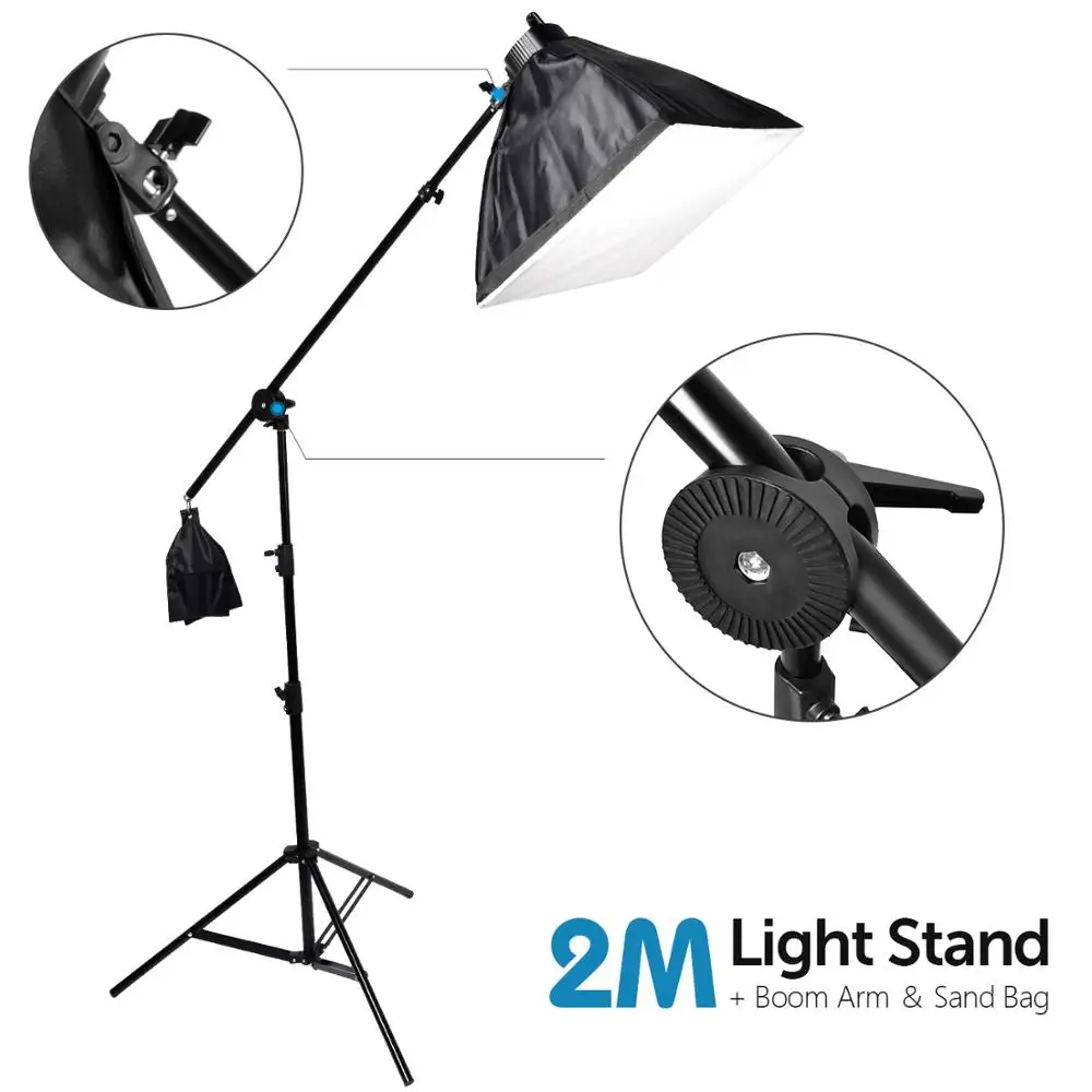 ZUOCHEN 3375W Photo Lighting Softbox Background