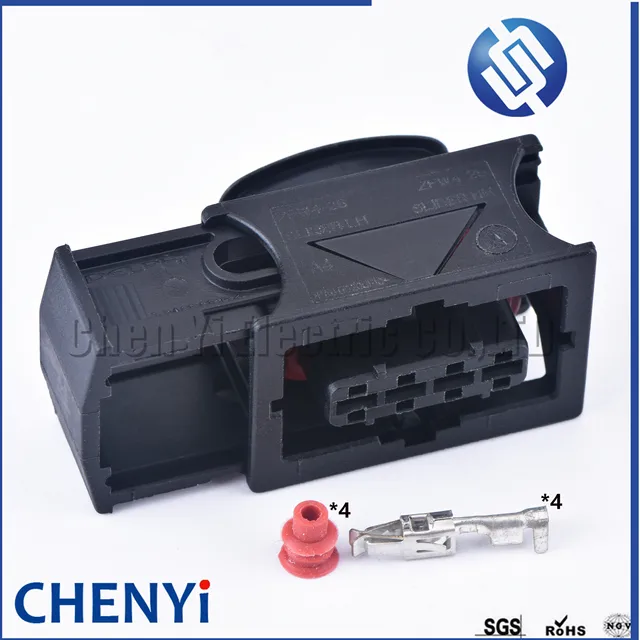 4 Pin auto Intake pressure sensor plug waterproof connector 