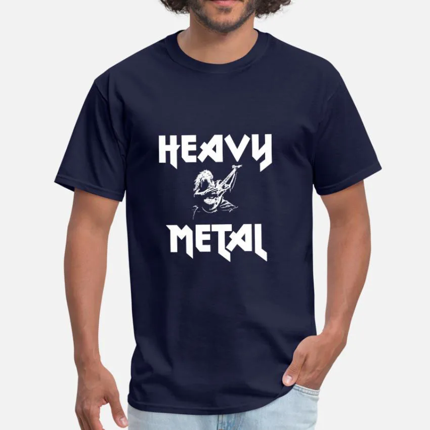 Maglietta In Metallo Pesante Heavy Metal Metal Heavy Band Biker Rockabella Rock 'N' Roll Motorcycling Panhead