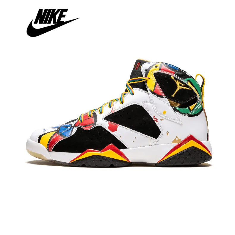 Air Jordan 7 VII Ретро Размер 12 FTLOTG Олимпийские OG баскетбольные кроссовки - Цвет: 5