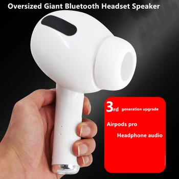 

New Oversized Giant Bluetooth Headset Speaker for AirPods Pro Model Bluetooth Audio Gift Hunting Gift Hot Net Red Speaker
