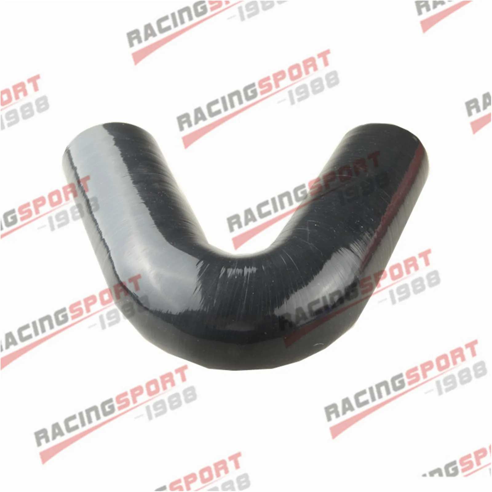 2.5'' 63mm ID 135 Degree Silicone Elbow Pipe Intercooler Hose Coupler Pipe Black