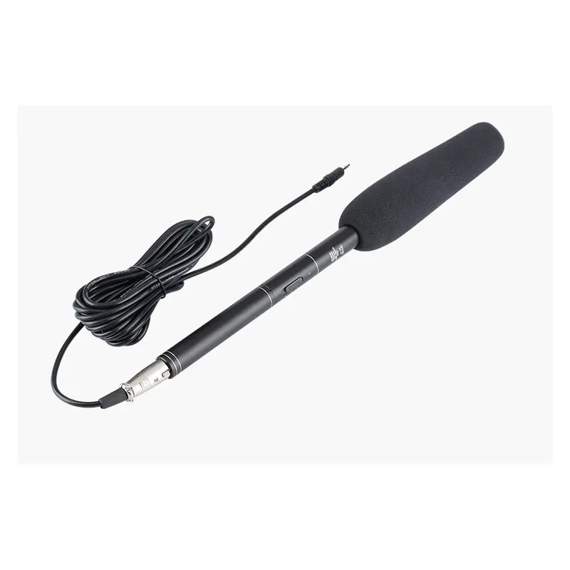 ARIMIC MIC-02 6 м кабель ручной микрофон для интервью DSLR камера мобильный телефон открытый видео интервью с холодным башмаком
