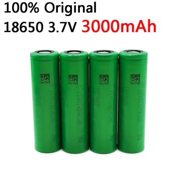 

4pcs 100% original 3.7V 3000 mAh Li ion rechargeable 18650 battery for us18650 vtc6 20A 3000mAh for Sony toys tools flashlight