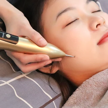 LCD tattoo mole skin tag spot removal pen electric beauty device for precise skin treatment