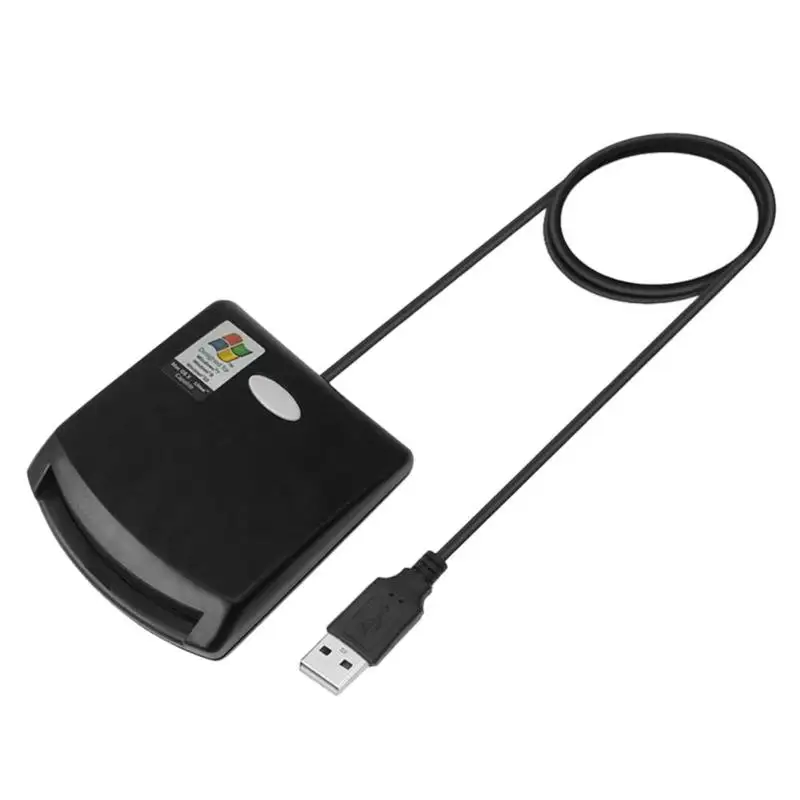 USB2.0 считыватель смарт-карт для iSO 7816 EMV чип интеллектуальные карты для Windows EMV 2000L1 и PC/SC стандарты решения