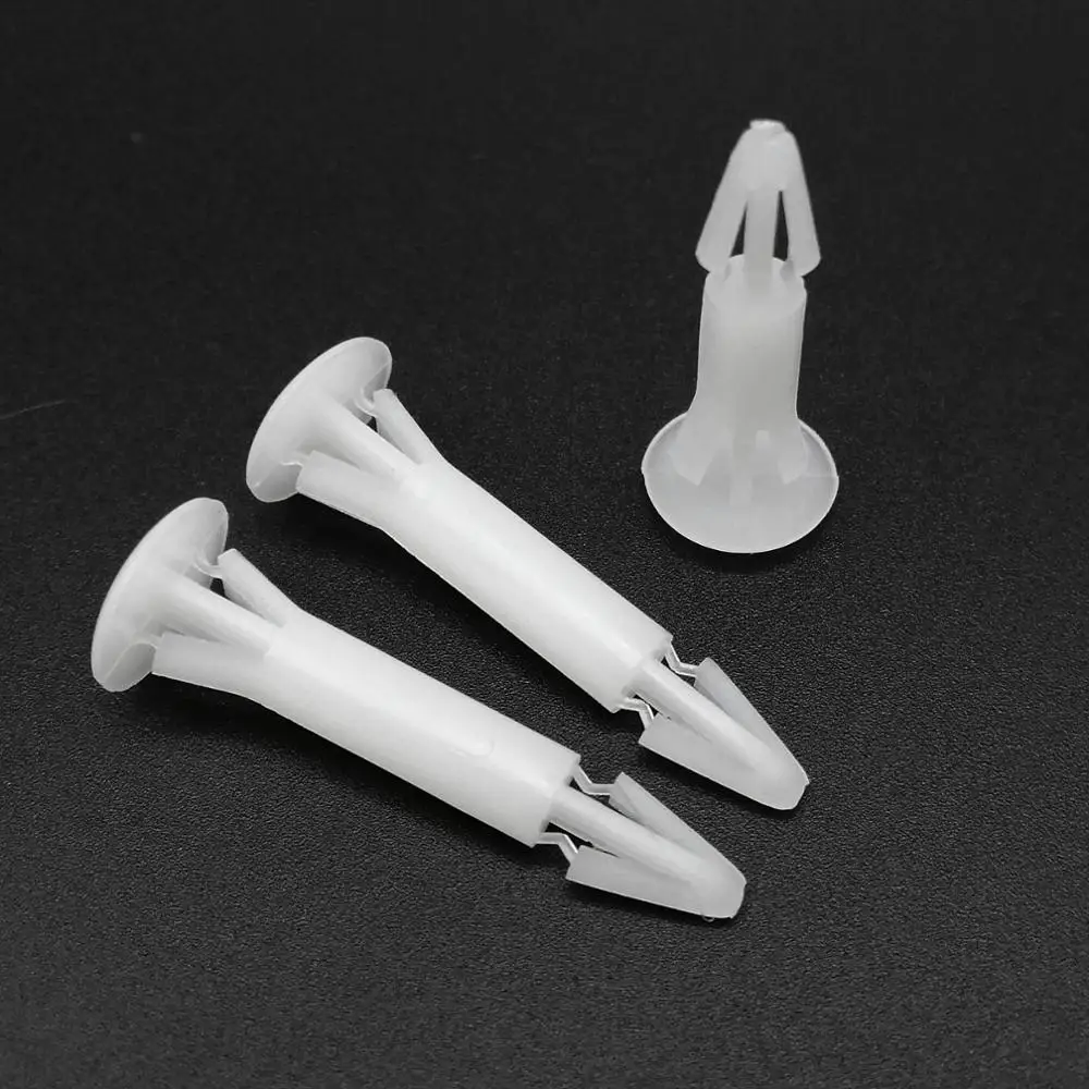 Rivets And Fasteners 50pc Nylon Plastic Standoff Spacer Rivet Push In Lock Clip Fixed Support PCB Circuit Board For 3-4mm 4.5-5.5mm Hole Chassis