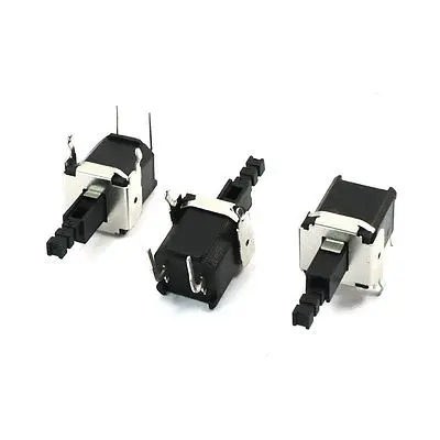 3 шт. KDC серия фиксация SPST кнопка выключателя питания 250 В AC 5Amp