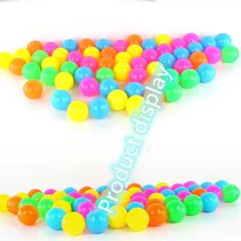 

Agnicy 50PCS Children Toys Colorful Ocean Ball Wave Ball 6cm Environmental Protection Thickening Non-toxic Tasteless Ocean Ball