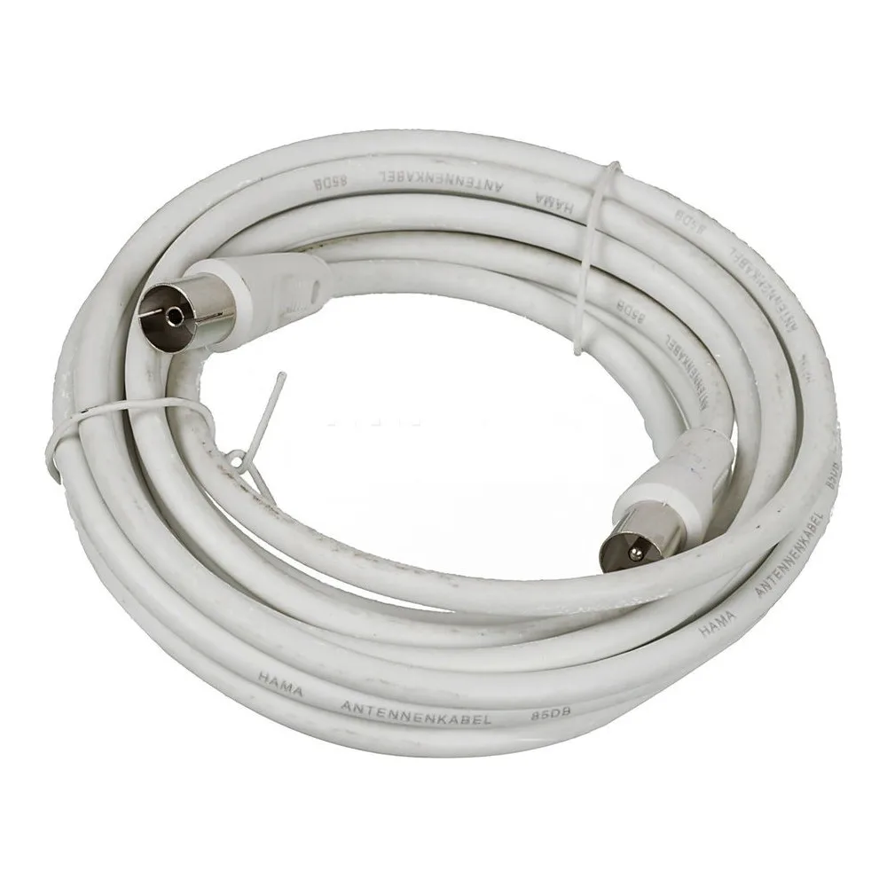 Hama H-11905 COAX Antenna Cable (M) / (F) 3M Audio Video Cables Digital Accessories Parts Consumer Electronics | Электроника