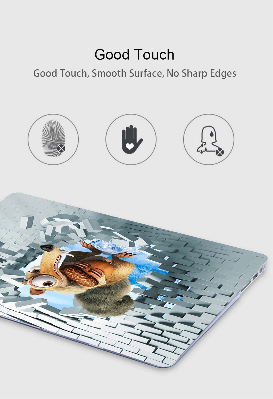 MTT 3D Настенный Чехол для ноутбука Macbook Air 11 13 Pro retina 13 15 с сенсорной панелью для mac book 12 дюймов чехол для ноутбука