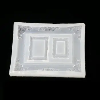 

UV Resin DIY Craft Crystal Epoxy Mould Table Bracket Transparent Silicone Mold