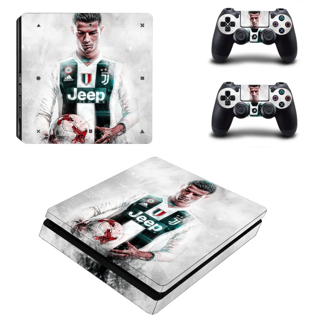 Наклейка s Футбол PS4 тонкая кожа Play станция 4 тонкие наклейки Стикеры для playstation 4 тонкая консоль и контроллер