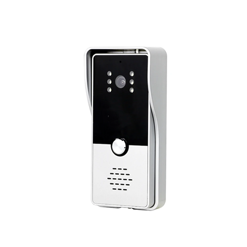 Dragonsvie  Video Intercom With Lock 7 Inch Waterproof Doorbell Camera  Video Door Phone Door Access Control System Unlock Night two way audio intercom