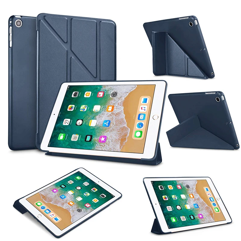 Для Apple iPad Mini 5 Чехол многоразовый из искусственной кожи умный чехол для iPad Mini 4 волшебный Флип Жесткий чехол с подставкой