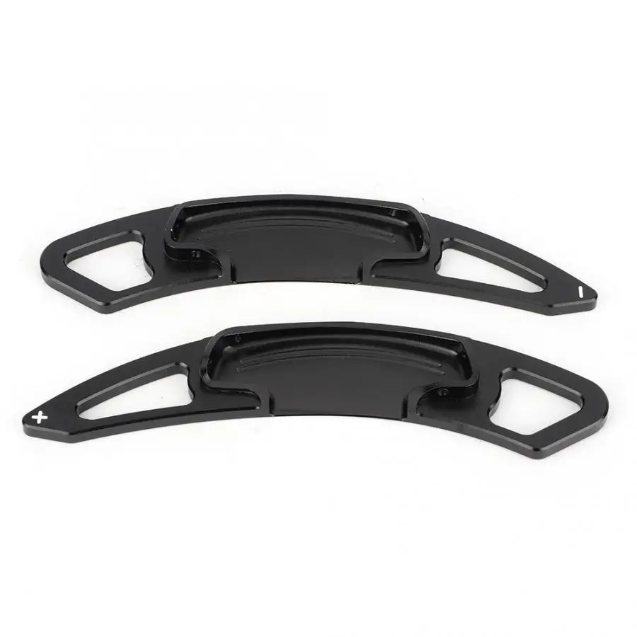 Black Aluminum Alloy Steering Wheel Paddle Shift Extension Fits for Acura CDX MDX RDX Car Shift Paddle Auto Accessorie