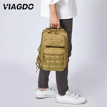 

Backpack Crossbody Bag Chest Pack Sports Climbing Tactical Nylon Portable Phone Pocket Military Outdoors Male