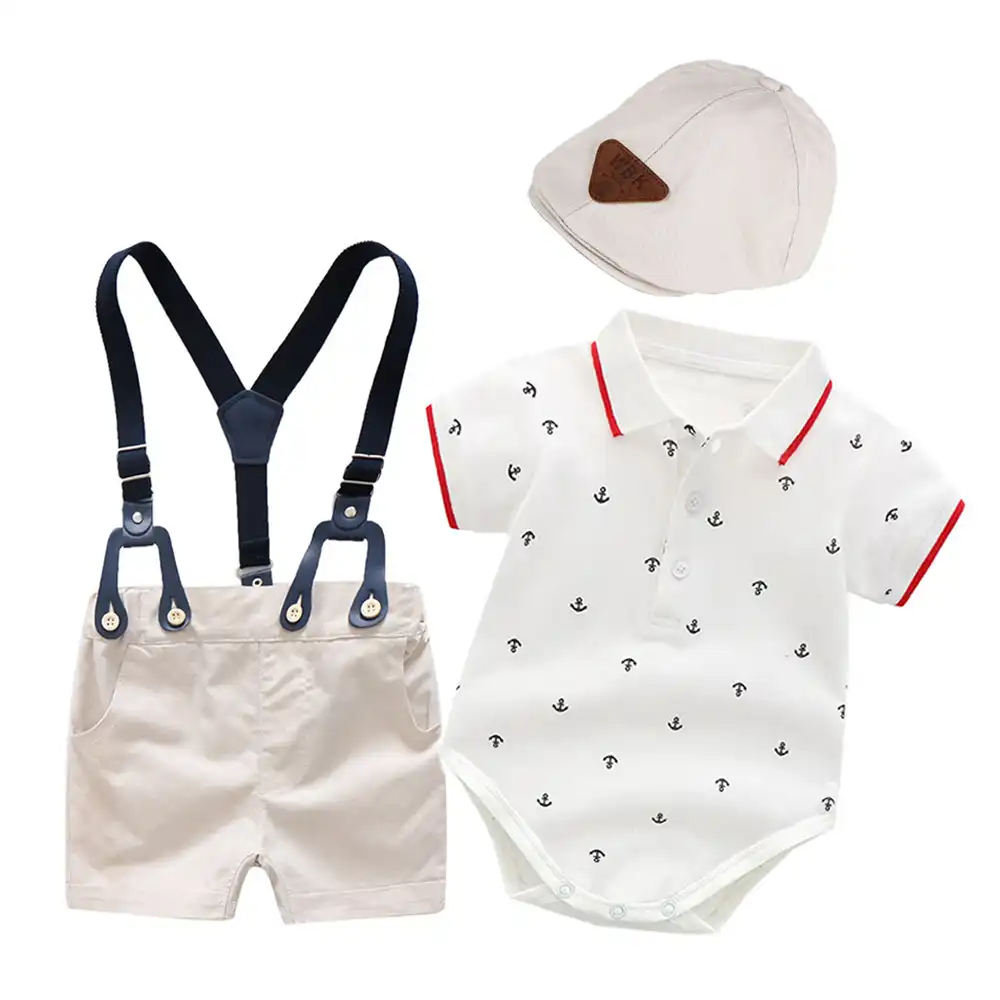 newborn khaki shorts