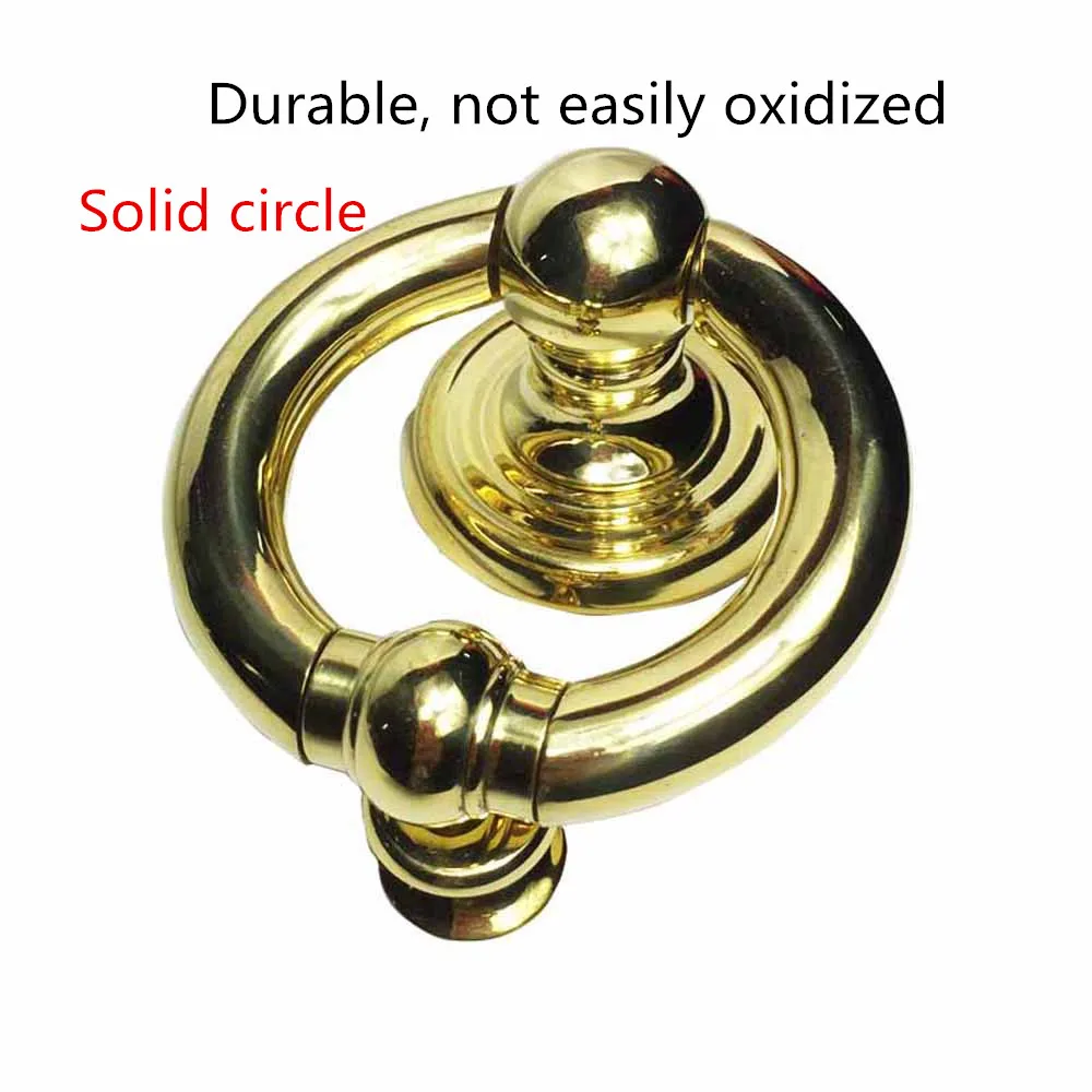 Door Knocker Pull Lion Head Door Knocker Brass Ant... - Grandado