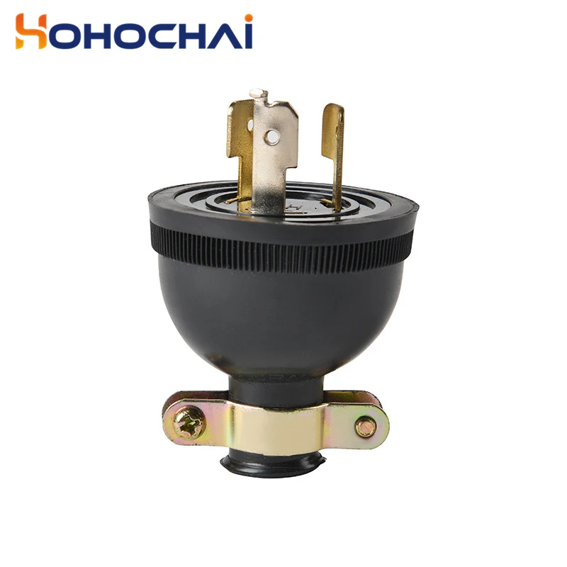Plug Interface Adapter 2pcs Gasoline Generator Power Line Connector 3pin American Lock Plug Genset Parts