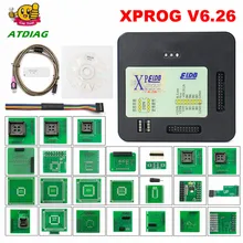 XPROG V6.26/6.17/6.12 ECU programmatore aggiungere nuova autorizzazione Xprog V5.84 X PROG 6.26 Xprog EEPROM adattatore X-PROG M Xprog 5.55