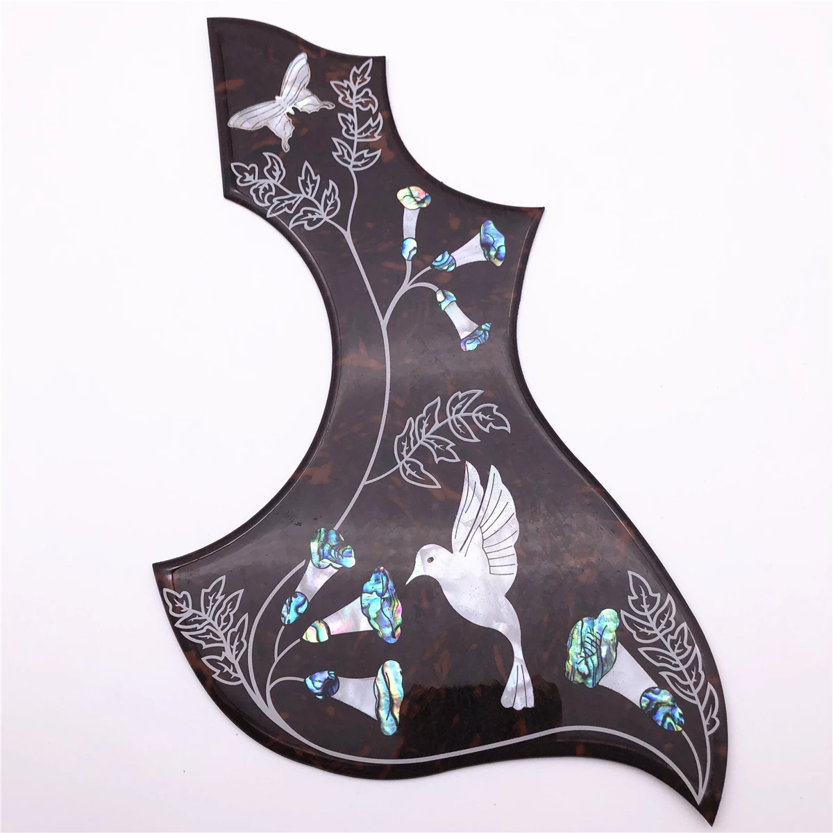 High Quality Thickness 2mm Abalone Inlays Celluloid Acoustic Guitar Pickguards Pick Gutard