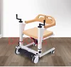 Multi-function patient Transfer Chair Can Take A Bath With Toilet  commode chair Seat Cushion Care Elderly Light   Wheelchair 4