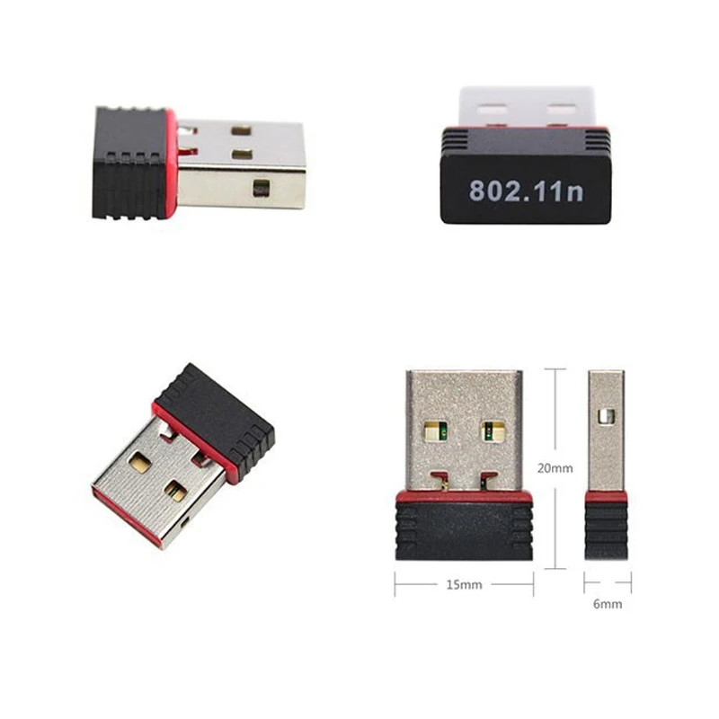 Creacube USB Wi Fi беспроводная сетевая карта 150M 802 11 b/g/n LAN адаптер MT 7601 чип для ноутбука