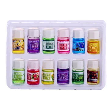 

12 3ml/box Pure Aromatherapy Essential Oil Skin Care Bath Massage Beauty Refinity Skin Care Anti-bacterial Antiseptic Calming