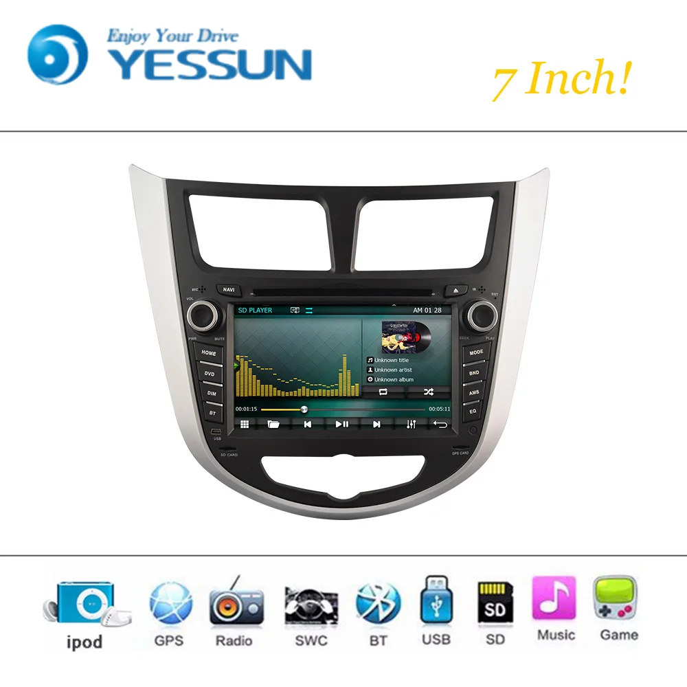 Автомобильный DVD плеер Android Wince система для Hyundai Verna Авторадио автомобильное радио