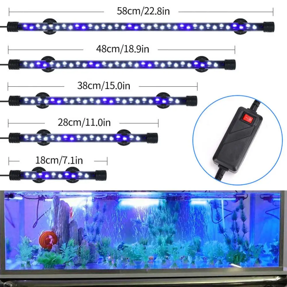 Waterproof Aquarium Lights Submersible Lights Fish Tank Light