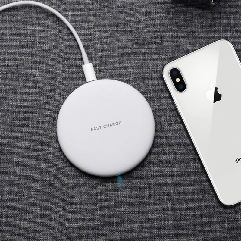 

10W Wireless Charger For iPhone11 X Xs MAX 8 plus Fast Wireless Charger For Samsung S10 S9 S8 dock wireless charger for xiaomi
