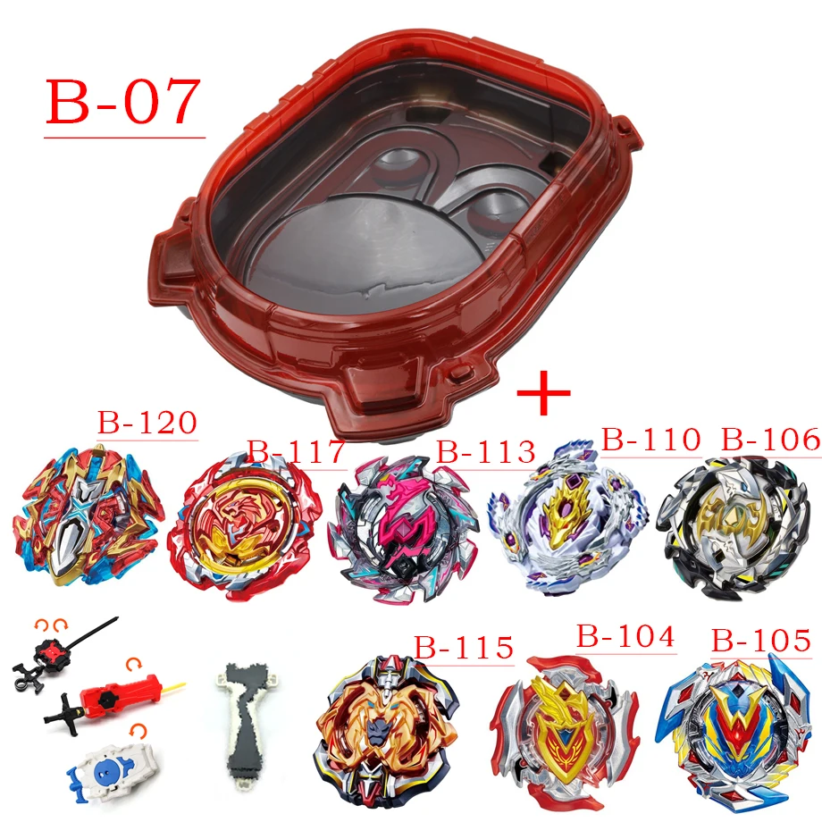 Полный стиль Beyblade Burst B-149 B-153 игрушки Арена Bey Blade Launcher Bayblade Bable Drain Fafnir Phoenix Blayblade - Color: B07