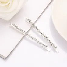 1 шт., женские модные хрустальные стразы, заколки для волос, металлические заколки, заколки для волос, аксессуары для волос