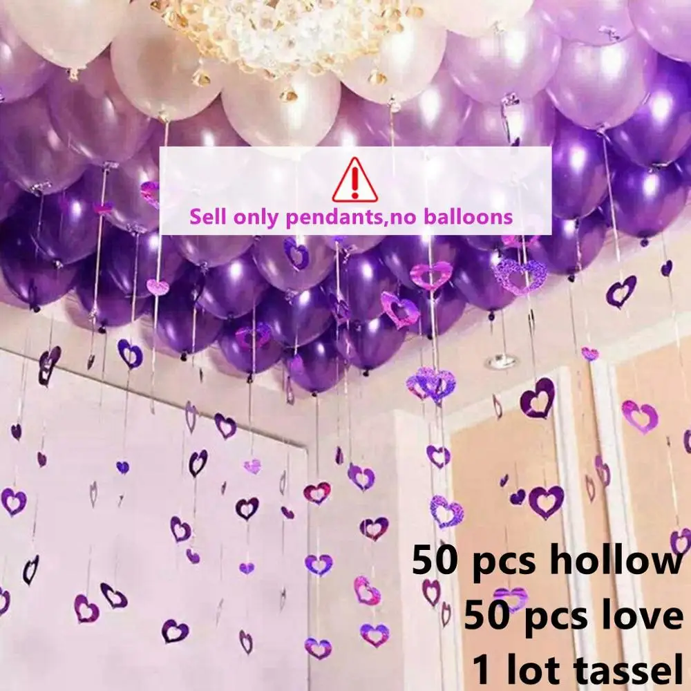 Taoup Gold 50th Birthday Party Tableware Cups Plates Towels Table Cover Happy 50 Birthday Party Decors Adult Parents Grandparent - Цвет: Purple Balloons Weig