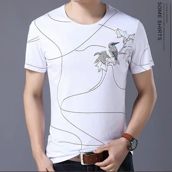

2019 Men Fashion T-Shirt 90% Cotton Hop Tops Tee Men new Tshirt Streetwear Short Sleeve Male tee shirt